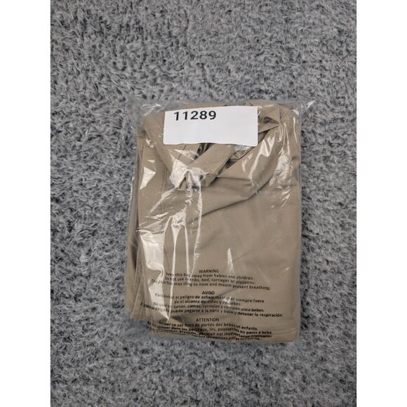 Dockers Pants Womens 16 Beige Classiccore Preppy Cropped Casual Normcore Work - Picture 9 of 9